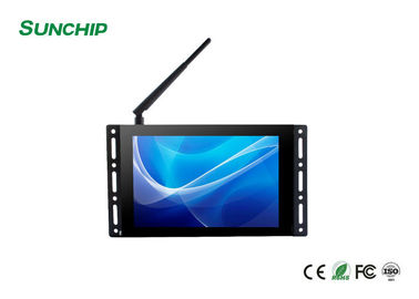 Ανοικτή επίδειξη πλαισίων LCD μετάλλων Sunchip ψηφιακή επίδειξη οργάνων ελέγχου συστημάτων σηματοδότησης ανοικτός-πλαισίων 8 ίντσας για τη διαφήμιση