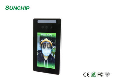 LCD ψηφιακό συστημάτων σηματοδότησης υπέρυθρο θερμόμετρο αναγνώρισης επίδειξης του προσώπου για την έξοδο εισόδων