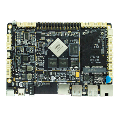RK3288 βιομηχανικό Mainboard τετραγώνων μίνι PC πυρήνων 1.8GHz ευφυές